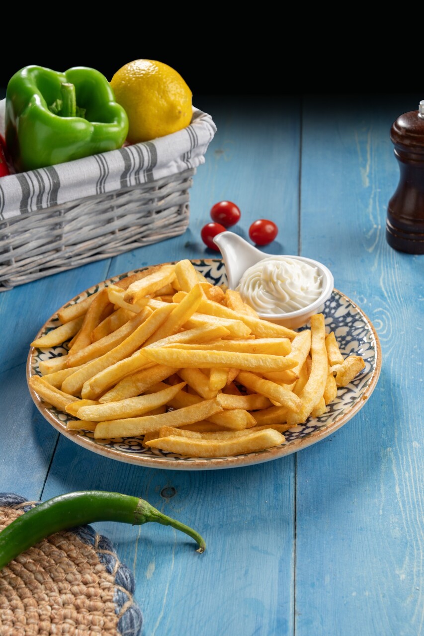 صحن بطاطا مقلية